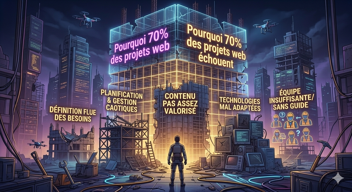 Analyse des causes d'échec des projets digitaux