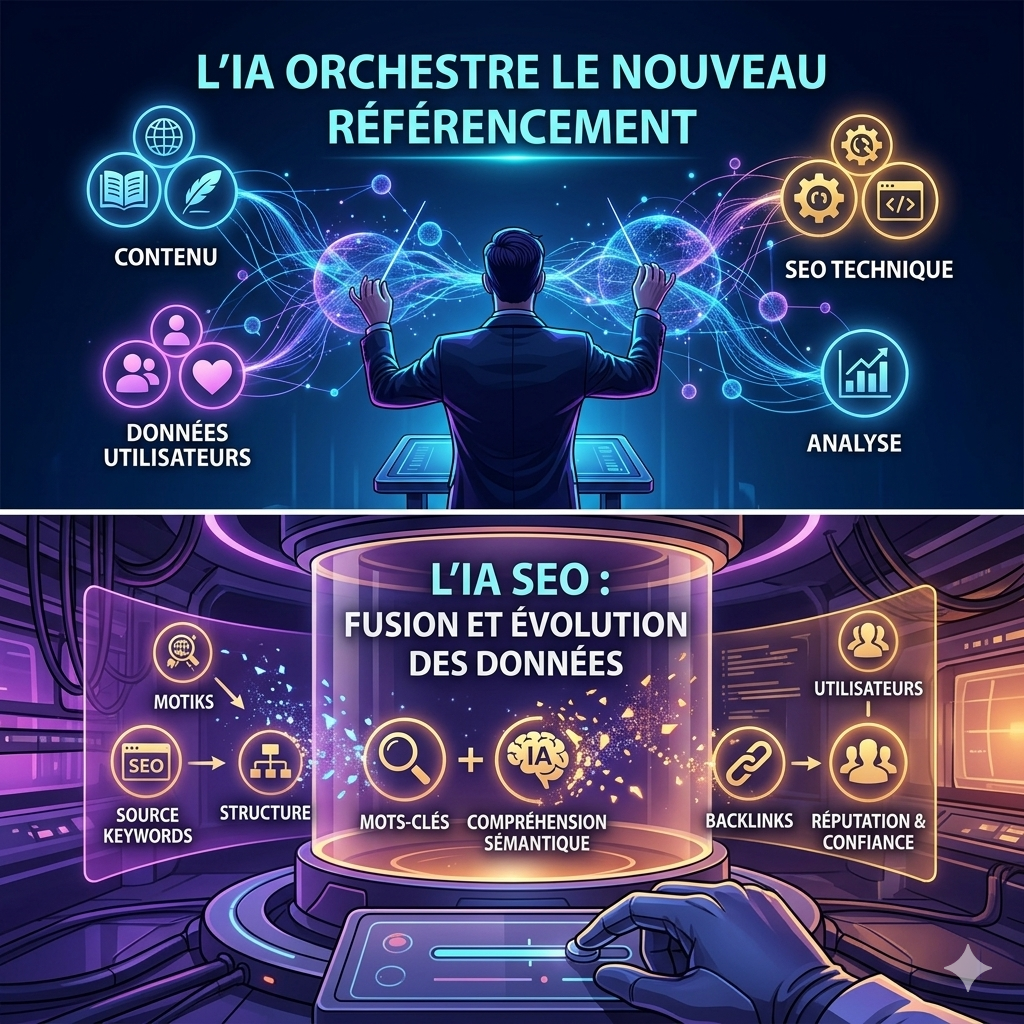 Optimisation contenu SEO AEO GEO pour moteurs de recherche et intelligence artificielle