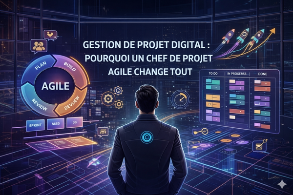Gestion de projet digital : pourquoi un chef de projet Agile change tout